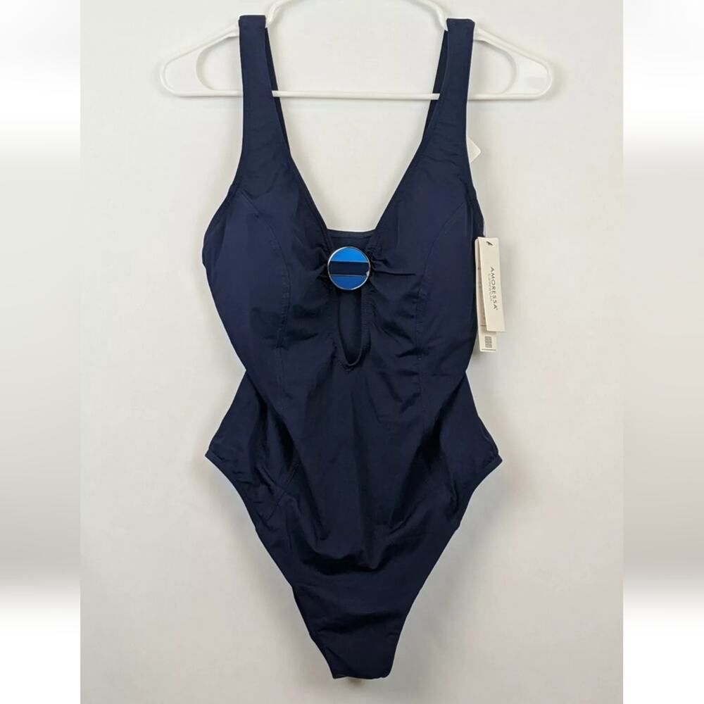 Amoressa Crete Electra One Piece Swimsuit, New Moon, Women's 12